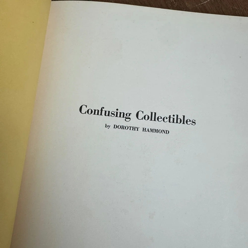 Confusing Collectibles Book Guide to Identification Reproductions 1969‎